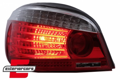 LED stražnja svjetla (crvena/kristal) / BMW serije 5 E60 (2003-03.2007) limuzina, LDBM62