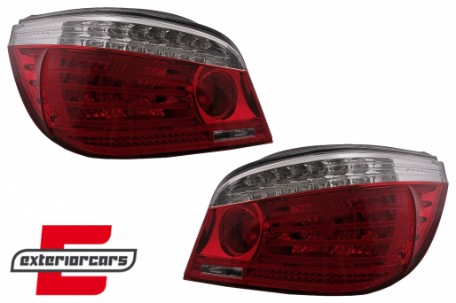 LED stražnja svjetla (crvena/kristal) / BMW serije 5 E60 (2003-03.2007) limuzina, LDBM62