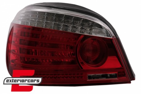 LED stražnja svjetla (crvena/kristal) / BMW serije 5 E60 (2003-03.2007) limuzina, LDBM62