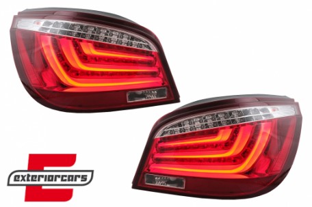 LED stražnja svjetla (crvena/kristal) / BMW serije 5 E60 LCI (03.2007-2009) limuzina, LDBMI2