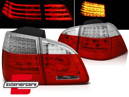 LED stražnja svjetla (crvena/kristal) / BMW serije 5 E61 (2004-03.2007) karavan, LDBME0
