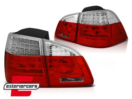 LED stražnja svjetla (crvena/kristal) / BMW serije 5 E61 (2004-03.2007) karavan, LDBME0