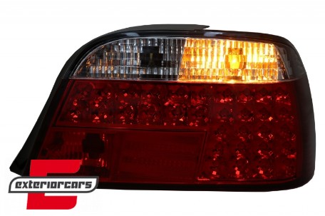 LED stražnja svjetla (crvena/kristal) / BMW serije 7 E38 (1994-2001), LDBM09