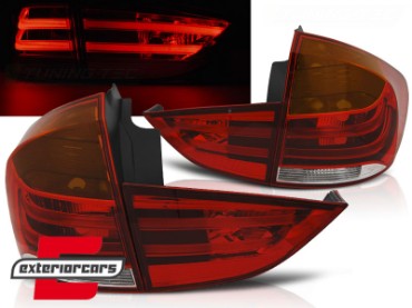LED stražnja svjetla (crvena/kristal) / BMW X1 E84 (2009-2012), LDBME6