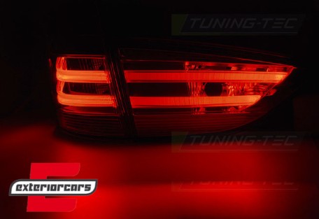 LED stražnja svjetla (crvena/kristal) / BMW X1 E84 (2009-2012), LDBME6