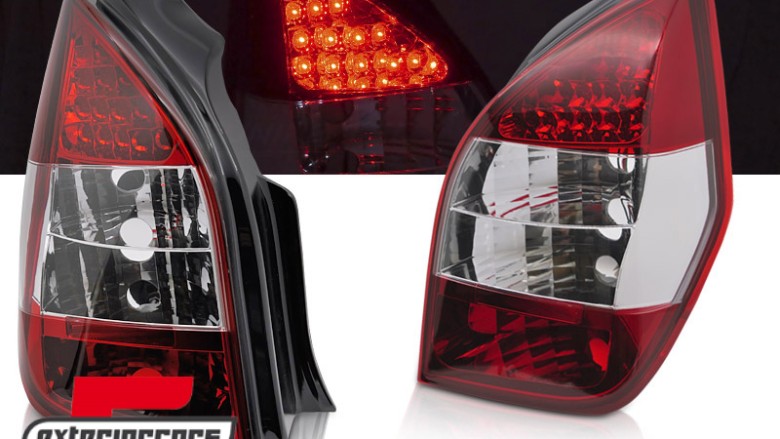 LED stražnja svjetla (crvena/kristal) / Citroen C2 hatchback (11.2003-2010), LDCI01