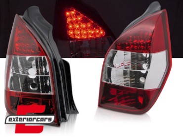 LED stražnja svjetla (crvena/kristal) / Citroen C2 hatchback (11.2003-2010), LDCI01