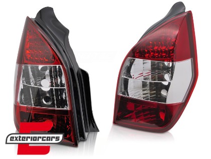 LED stražnja svjetla (crvena/kristal) / Citroen C2 hatchback (11.2003-2010), LDCI01