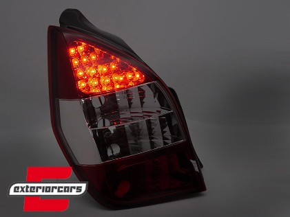 LED stražnja svjetla (crvena/kristal) / Citroen C2 hatchback (11.2003-2010), LDCI01