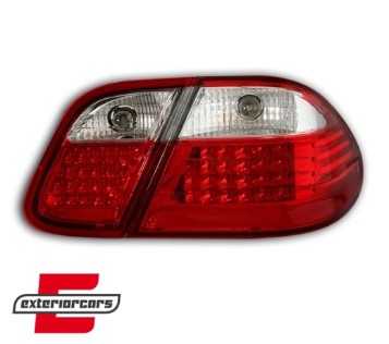 LED stražnja svjetla (crvena/kristal) / Mercedes CLK W208 (1997-2002), LDME09