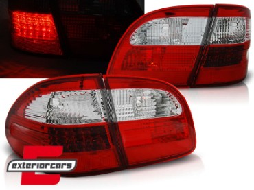 LED stražnja svjetla (crvena/kristal) / Mercedes E-klasa S211 karavan (2002-2006), LDME81