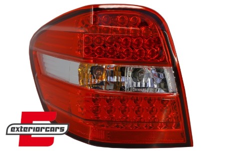 LED stražnja svjetla (crvena/kristal) / Mercedes ML klasa W164 (2005-2008), LDME92