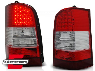 LED stražnja svjetla (crvena/kristal) / Mercedes Vito V-klasa W638 (1996-2003), LDME32