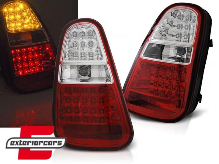 LED stražnja svjetla (crvena/kristal) / MINI COOPER R50 R52 R53 (2001-2008), LDMC09