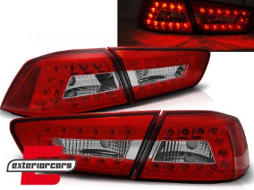 LED stražnja svjetla (crvena/kristal) / Mitsubishi Lancer 8 limuzina (2007-2011), LDMI04
