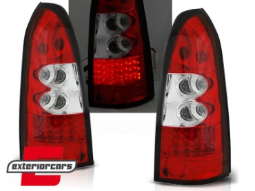 LED stražnja svjetla (crvena/kristal) / Opel Astra G (1997-2004) karavan, LDOP09