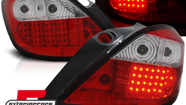 LED stražnja svjetla (crvena/kristal) / Opel Astra H hatchback 5V (2004-2010), LDOP12