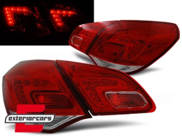 LED stražnja svjetla (crvena/kristal) / Opel Astra J hatchback 5V (2010-2015), LDOP44