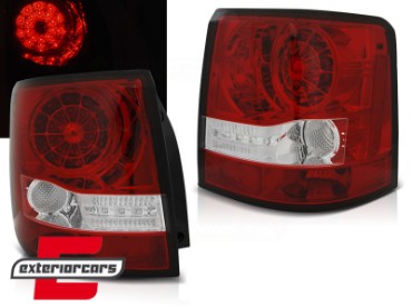 LED stražnja svjetla (crvena/kristal) / Range Rover Sport L320 (2005-2009), LDLR08