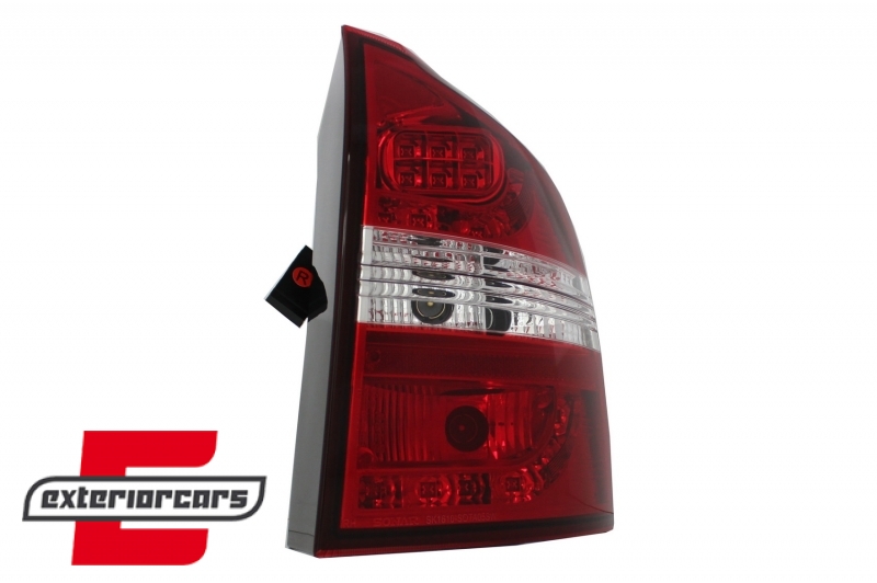 LED stražnja svjetla (crvena/kristal) / SKODA Octavia II 1Z Kombi (2004-2012), LDSK03