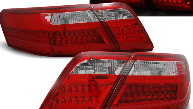 LED stražnja svjetla (crvena/kristal) / Toyota Camry 6 XV40 (2006-2009), LDTO04