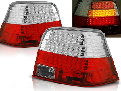 LED stražnja svjetla (crvena/kristal) / Volkswagen Golf 4 (09.1997-09.2003), LDVW31
