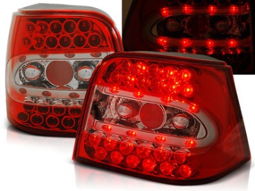 LED stražnja svjetla (crvena/kristal) / Volkswagen Golf 4 (09.1997-09.2003), LDVW37