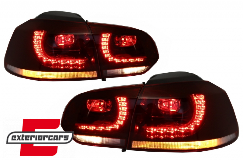 LED stražnja svjetla (crvena/kristal) / Volkswagen Golf VI (2008-2013), LDVW70