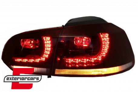 LED stražnja svjetla (crvena/kristal) / Volkswagen Golf VI (2008-2013), LDVW70