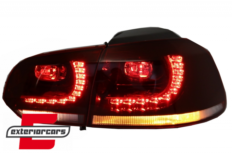 LED stražnja svjetla (crvena/kristal) / Volkswagen Golf VI (2008-2013), LDVW70