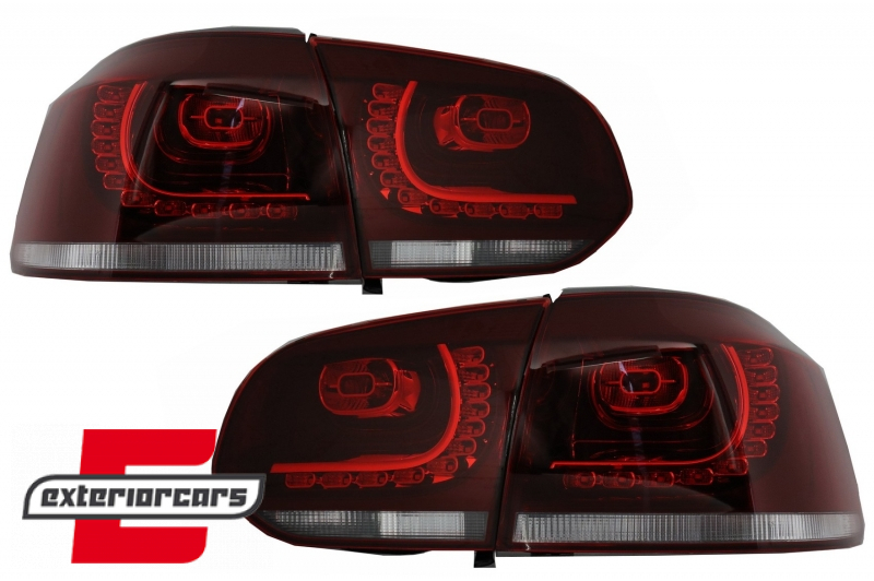 LED stražnja svjetla (crvena/kristal) / Volkswagen Golf VI (2008-2013), LDVW70