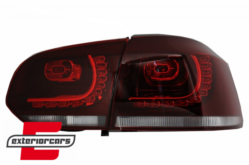 LED stražnja
 svjetla (crvena/kristal) / Volkswagen Golf VI (2008-2013), LDVW70