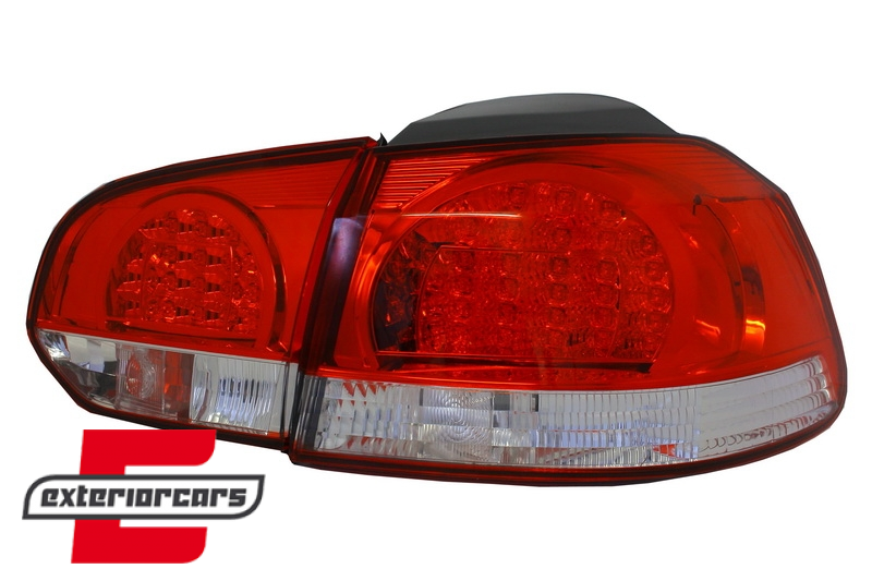 LED stražnja svjetla (crvena/kristal) / Volkswagen Golf VI (2008-2013), LDVWB5