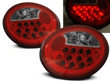 LED stražnja svjetla (crvena/kristal) / Volkswagen New Beetle (10.1998-05.2005), LDVW40