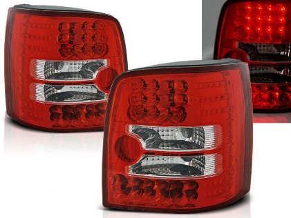 LED stražnja svjetla (crvena/kristal) / Volkswagen Passat B5 3B (11.1996-08.2000), LDVW17