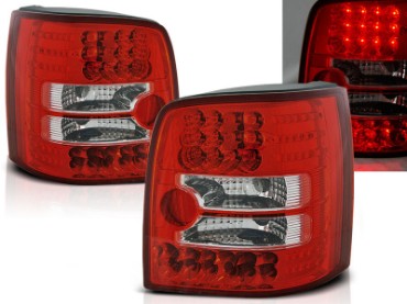LED stražnja svjetla (crvena/kristal) / Volkswagen Passat B5 3B (11.1996-08.2000), LDVW17