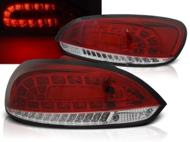 LED stražnja svjetla (crvena/kristal) / Volkswagen Scirocco III (2008-04.2014), LDVWI1
