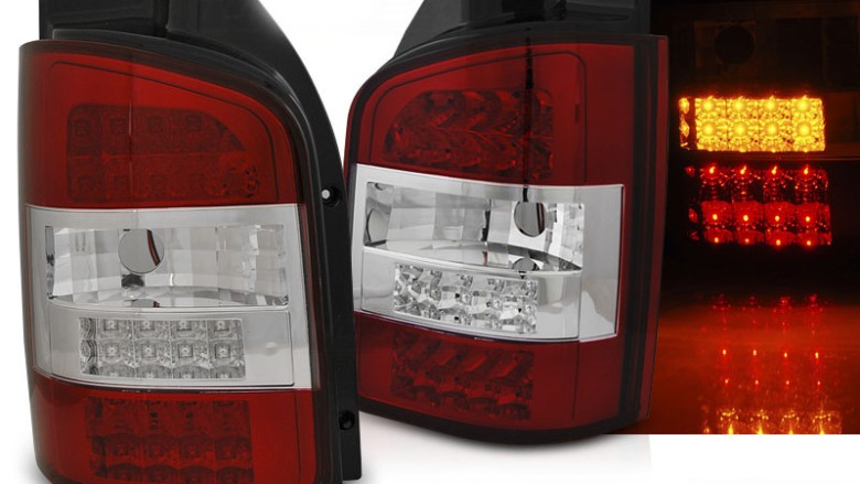 LED stražnja svjetla (crvena/kristal) / Volkswagen T5.1 (04.2010-2015)  , LDVWN6