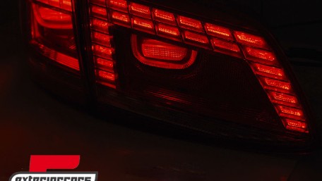 LED stražnja svjetla (crvena/kristal) / VW Passat 3C GP karavan (2011-2015), LDVWE0