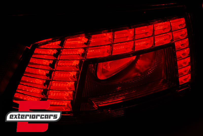 LED stražnja svjetla (crvena/kristal) / VW Volkswagen Passat B7 limuzina (2010-2014), LDVWD5