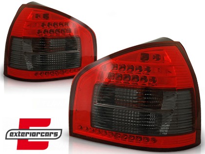 LED stražnja svjetla (crvena/smoke) / Audi A3 (1996-08.2000) Hatchback 3V 5V, LDAU42