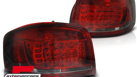 LED stražnja svjetla (crvena/smoke) / Audi A3 8P Hatchback (2008-2012) 3 vrata, LDAUB7