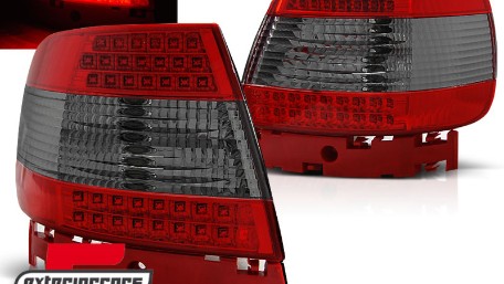 LED stražnja svjetla (crvena/smoke) / Audi A4 B5 (1994-09.2000) limuzina, LDAU83