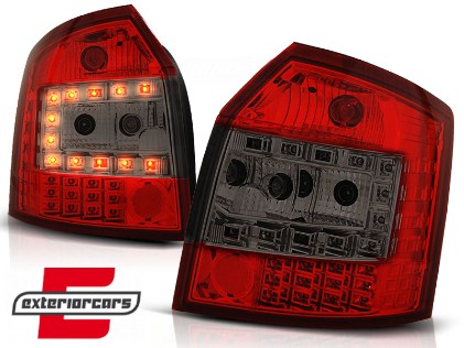 LED stražnja svjetla (crvena/smoke) / Audi A4 B6 (2000-2004) karavan, LDAU35