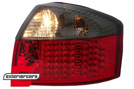 LED stražnja svjetla (crvena/smoke) / Audi A4 B6 (2000-2004) limuzina, LDAU80