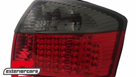 LED stražnja svjetla (crvena/smoke) / Audi A4 B6 (2000-2004) limuzina, LDAU80