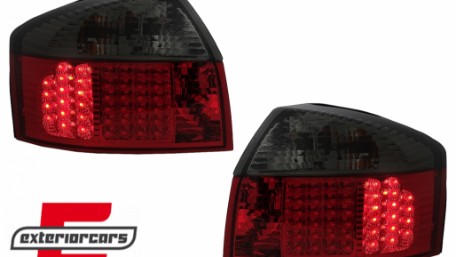 LED stražnja svjetla (crvena/smoke) / Audi A4 B6 (2000-2004) limuzina, LDAU80