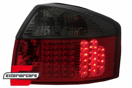 LED stražnja svjetla (crvena/smoke) / Audi A4 B6 (2000-2004) limuzina, LDAU80