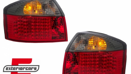 LED stražnja svjetla (crvena/smoke) / Audi A4 B6 (2000-2004) limuzina, LDAU80