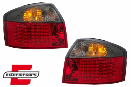 LED stražnja svjetla (crvena/smoke) / Audi A4 B6 (2000-2004) limuzina, LDAU80